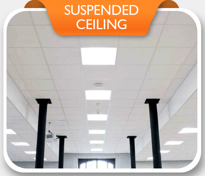 suspended false ceiling