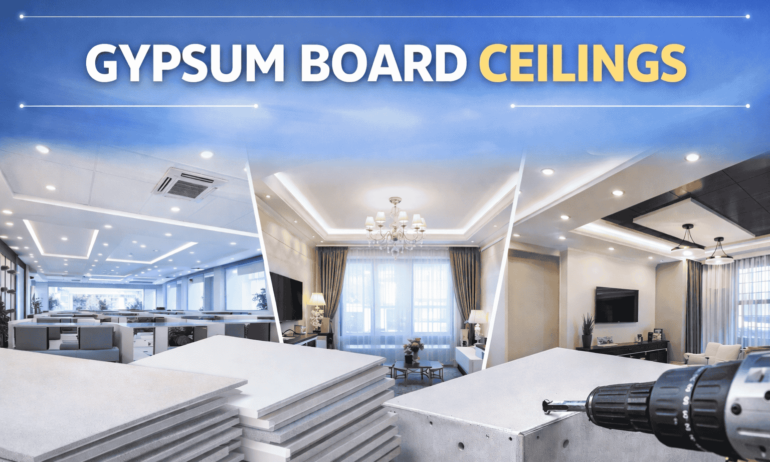 Modern Gypsum Ceiling Designs for Stylish Interiors