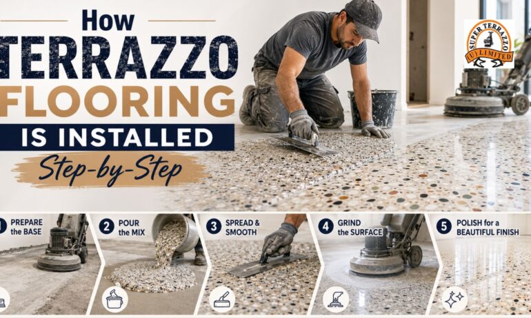 How Terrazzo Flooring Is Installed Step-by-Step