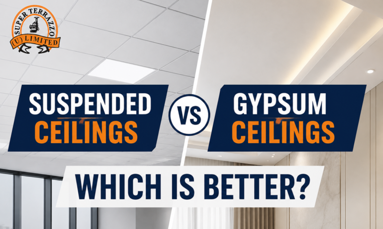 Suspended Ceilings vs Gypsum Ceilings: Which Is Better?