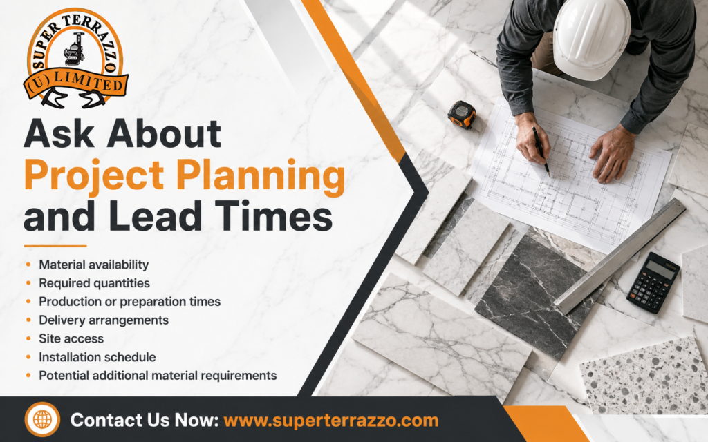 Ask About Project Planning and Lead Times