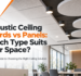 acoustic ceiling board