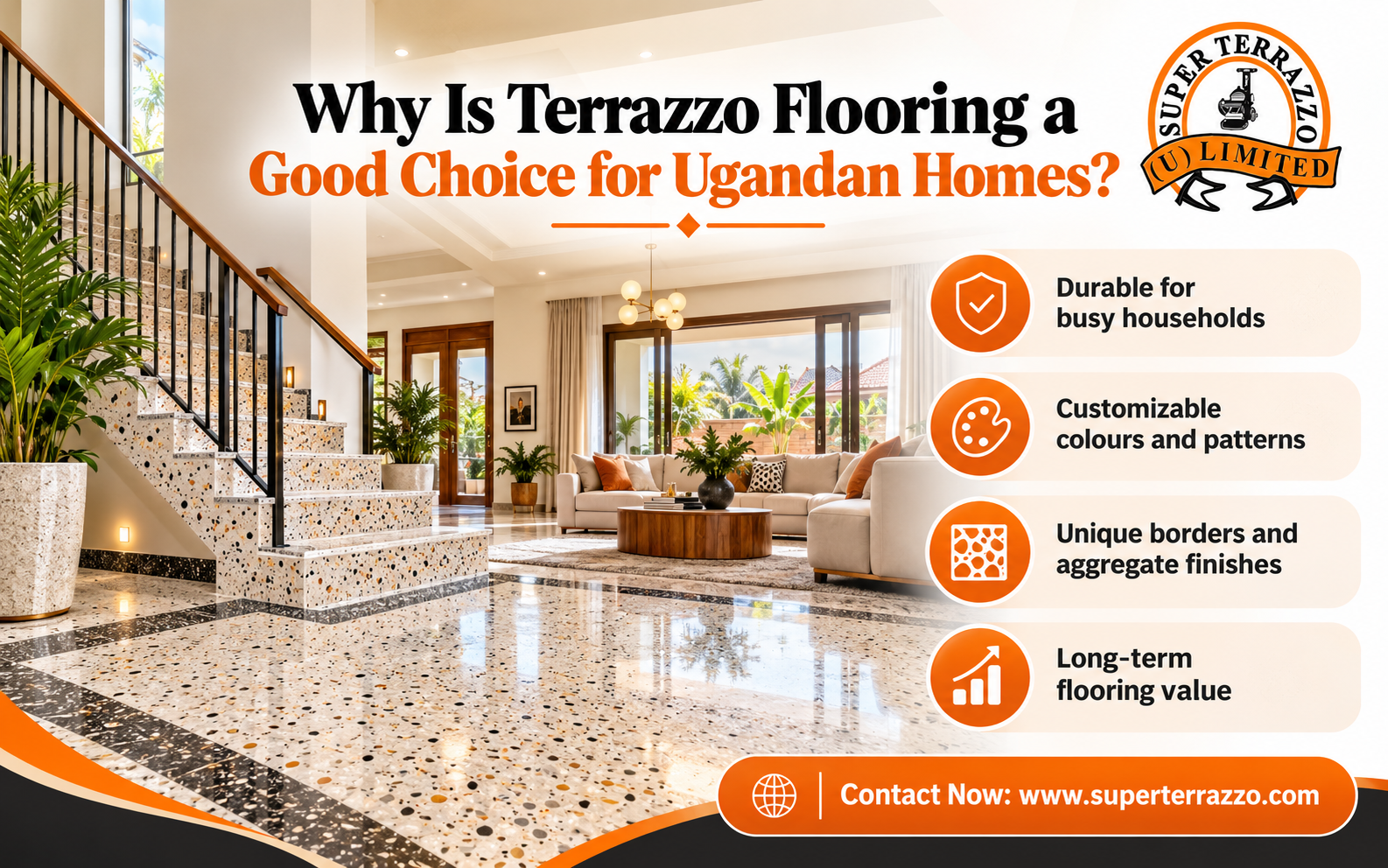 terrazzo flooring Uganda
